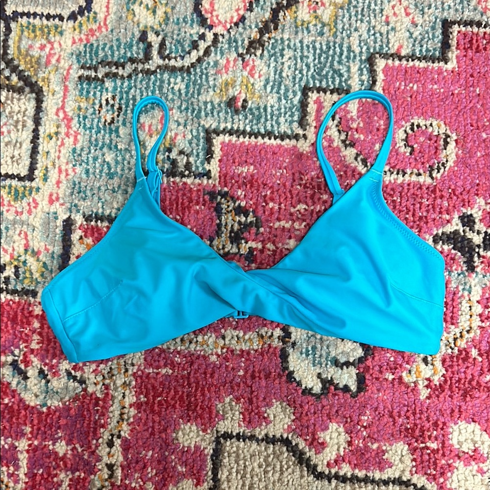 Aerie blue swim top